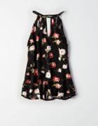 American Eagle Outfitters Ae Hi-neck Keyhole Cami