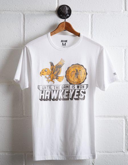 Tailgate Men's Iowa Hawkeyes Game Is Won T-shirt