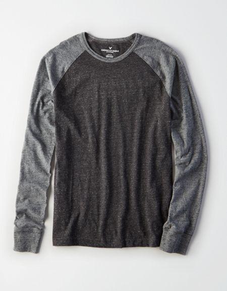 American Eagle Outfitters Ae Long Sleeve Surf T-shirt