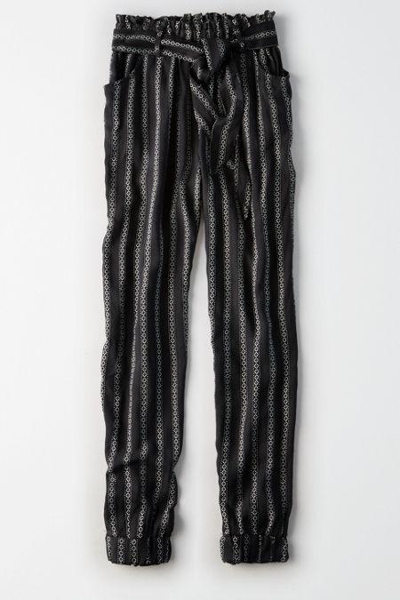 American Eagle Outfitters Don't Ask Why Paper Bag Pant