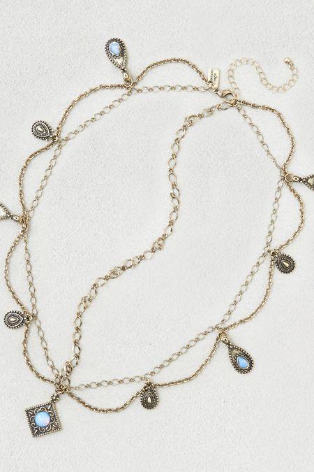 American Eagle Outfitters Ae Gold And Opal Headband