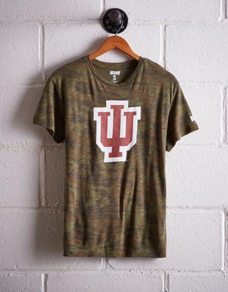 Tailgate Women's Indiana Camo Boyfriend Tee