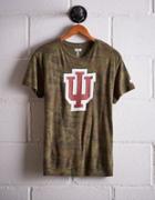 Tailgate Women's Indiana Camo Boyfriend Tee