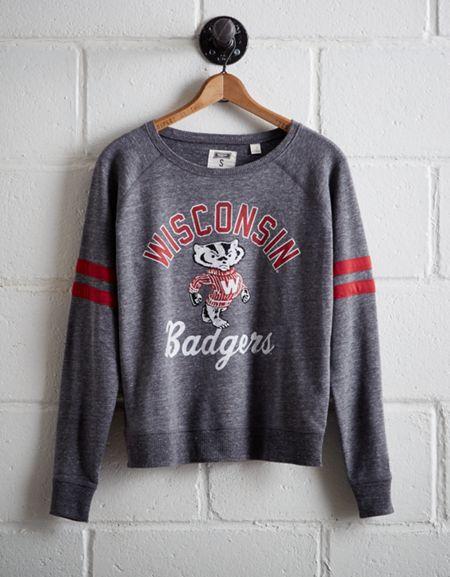 Tailgate Women's Wisconsin Fleece Sweatshirt