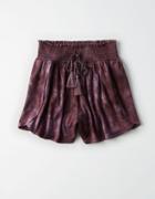 American Eagle Outfitters Ae Tie-dye Ruffle Short