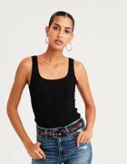 American Eagle Outfitters Ae Square Neck Plush Tank
