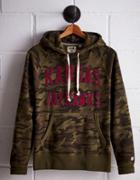 Tailgate Men's Kansas Camo Hoodie