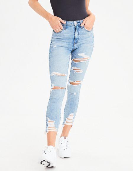 American Eagle Outfitters Ae Ne(x)t Level Super Hi-rise Jegging Crop