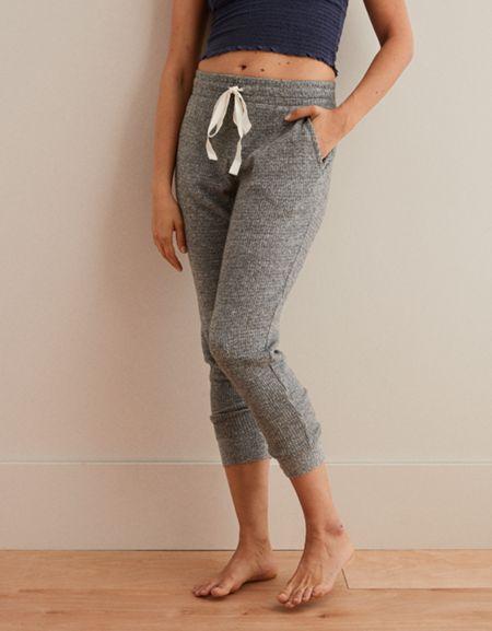 Aerie Waffle Plush Jogger