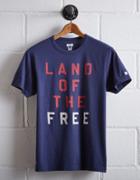 Tailgate Men's Land Of The Free T-shirt