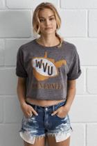 Tailgate Wvu Cropped Sweatshirt