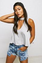 American Eagle Outfitters Don't Ask Why Choker Tank
