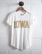 Tailgate Women's Iowa Floral T-shirt