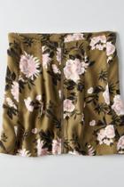 American Eagle Outfitters Ae Zip Front Mini Skirt