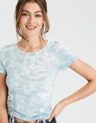 American Eagle Outfitters Ae Soft & Sexy Double Cinch Front T-shirt