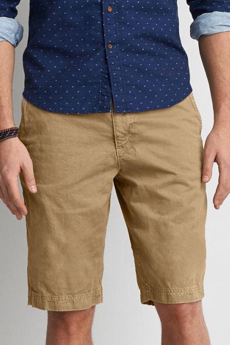 American Eagle Outfitters Ae Longer Length Flat Front Short