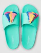American Eagle Outfitters Ae Tassel Pool Slide