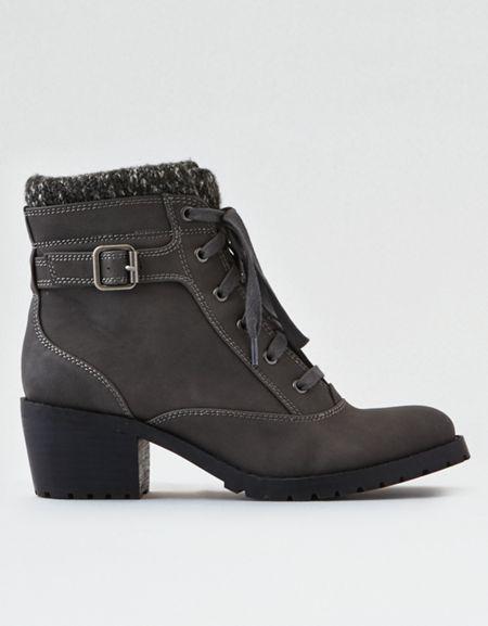 American Eagle Outfitters Ae Heeled Lug Boot