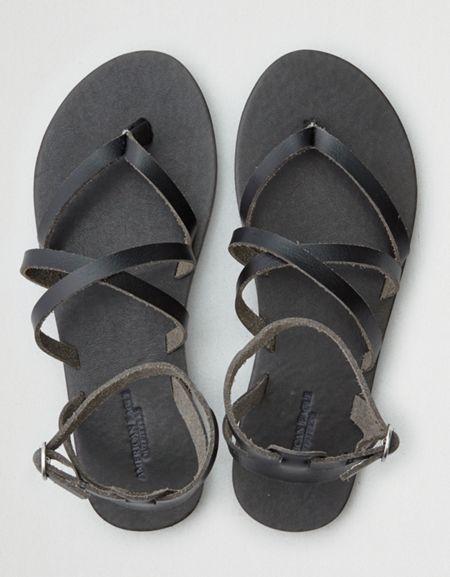 American Eagle Outfitters Ae Strappy Cross-strap Sandal
