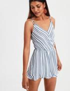 American Eagle Outfitters Ae Striped Strappy Romper