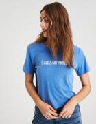 American Eagle Outfitters Ae Girl Power Graphic Tee