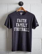 Tailgate Men's Faith Family Football T-shirt