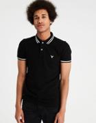 American Eagle Outfitters Ae Athletic Tipped Collar Polo
