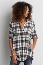 American Eagle Outfitters Ae Ahh-mazingly Soft Pintucked Shirt