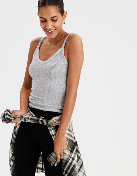 American Eagle Outfitters Ae Soft & Sexy Plush Perfect Pair Camisole