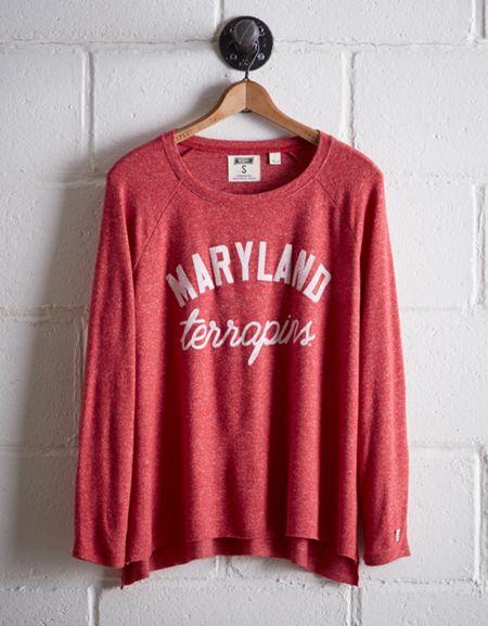 Tailgate Women's Maryland Plush Tee