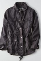 American Eagle Outfitters Ae Tencel Military Jacket