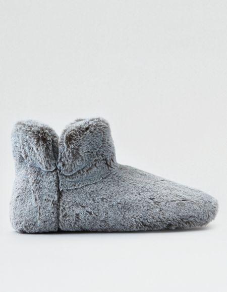 American Eagle Outfitters Ae Fur Slipper Bootie