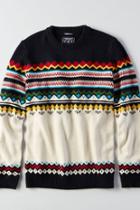 American Eagle Outfitters Ae Fair Isle Crew Sweater