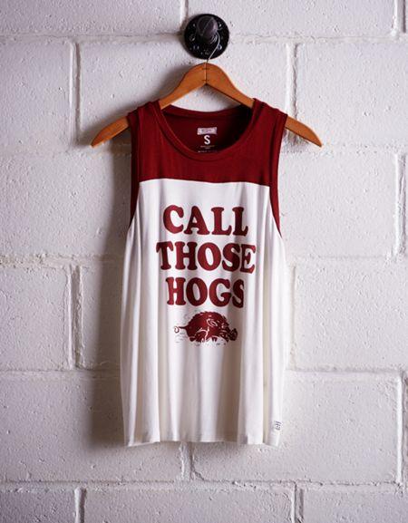 Tailgate Women's Arkansas Colorblock Tank
