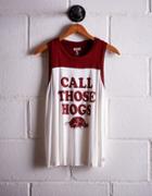 Tailgate Women's Arkansas Colorblock Tank