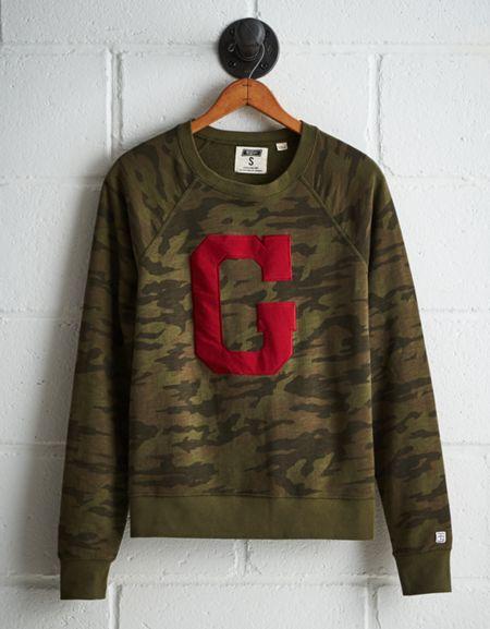 Tailgate Women's Georgia Camo Fleece Sweatshirt