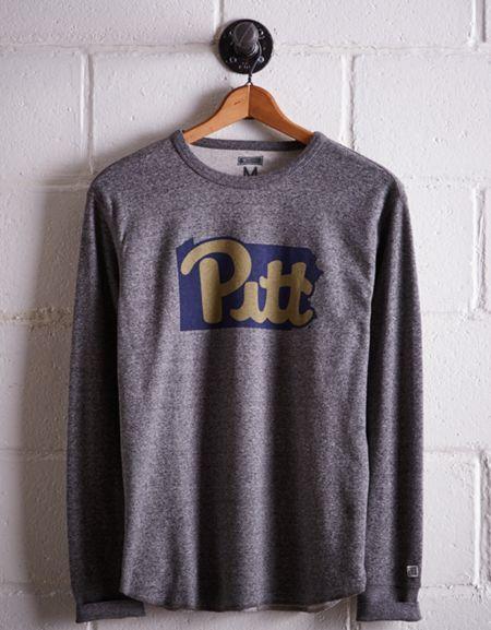 Tailgate Men's University Of Pittsburgh Thermal Shirt