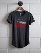 Tailgate Women's Better With Coke T-shirt