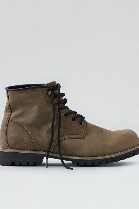 American Eagle Outfitters Ae Plain Toe Lug Sole Boot