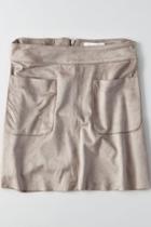 American Eagle Outfitters Don't Ask Why Suede Skirt