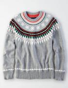 American Eagle Outfitters Ae Fair Isle Sweater
