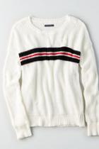 American Eagle Outfitters Ae Varsity Stripe Sweater
