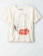 American Eagle Outfitters Coca-cola Polar Bear Graphic T-shirt