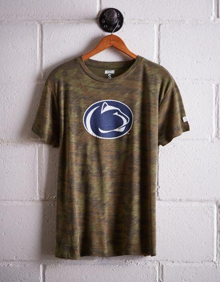 Tailgate Women's Penn State Camo Boyfriend Tee