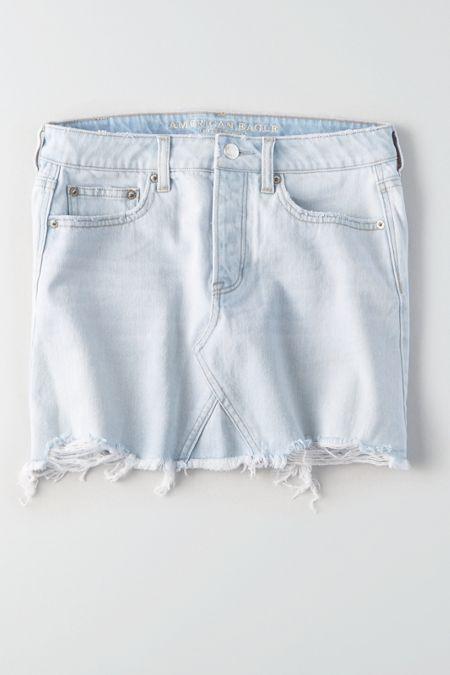 American Eagle Outfitters Ae Light Denim Skirt