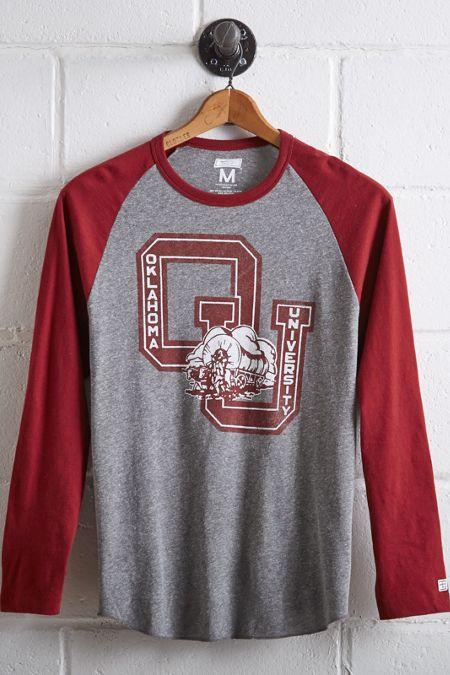 Tailgate Oklahoma Sooners Baseball Shirt