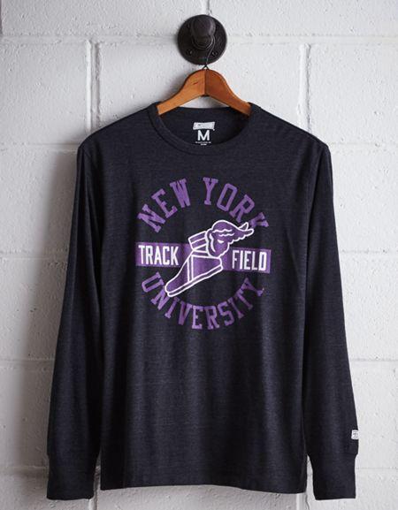 Tailgate Men's Nyu Long Sleeve T-shirt