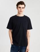 American Eagle Outfitters Ae Oversized Pocket Tee