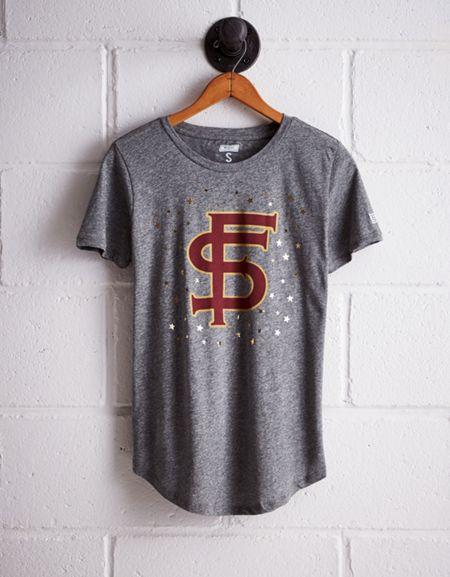 Tailgate Women's Florida State Foil Star T-shirt