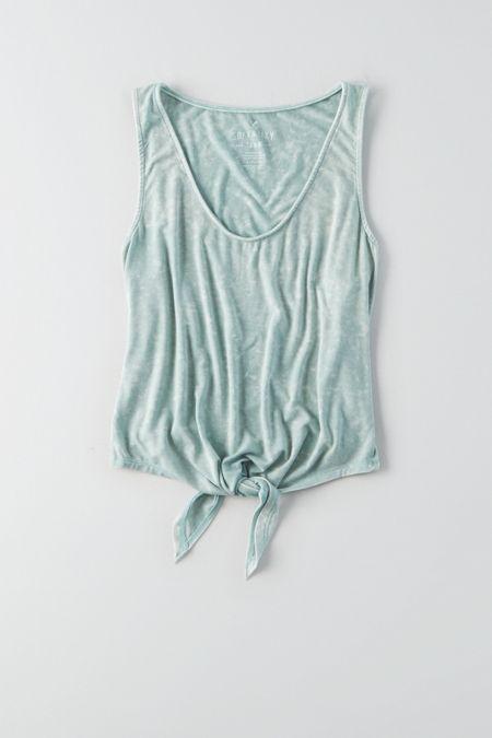 American Eagle Outfitters Ae Soft & Sexy Tie Tank